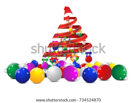 Christmas vector background. merry christmas concept background collection. Vector EPS10