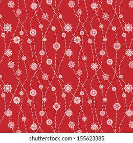 Christmas vector background, seamless pattern