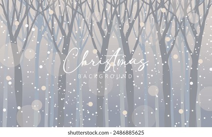 christmas vector background. it is suitable for card, banner, or poster