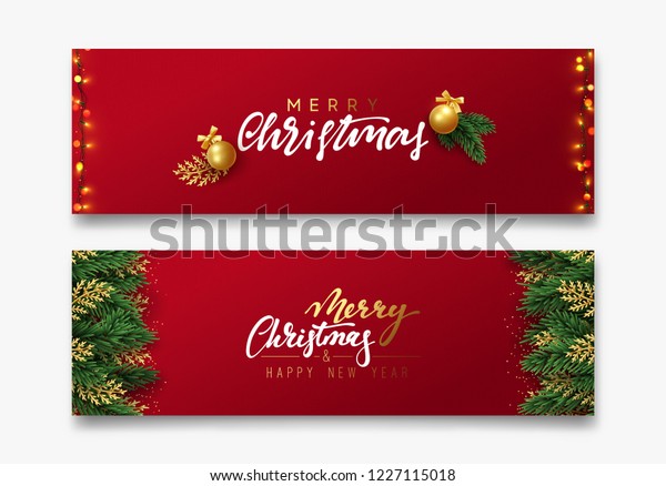 Christmas Vector Background Xmas Sale Holiday Stock Vector