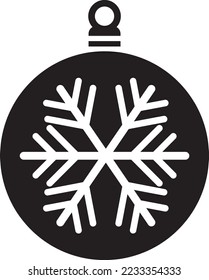 Christmas vector black icon download 