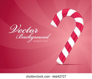 Christmas vector candy background