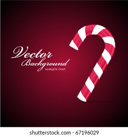 Christmas vector candy background