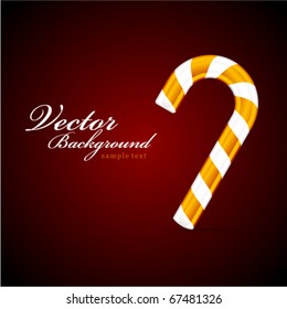 Christmas vector candy background
