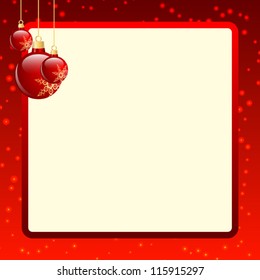 Christmas vector card