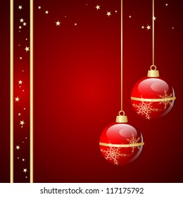 Christmas vector card