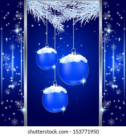 Christmas vector card