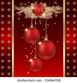 Christmas vector card