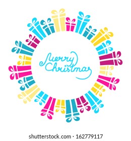 Christmas vector card