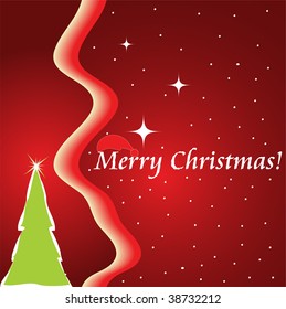 christmas vector card