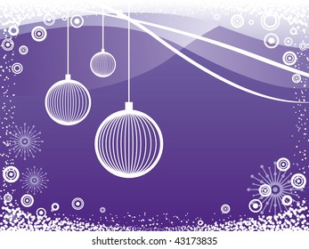 Christmas vector card