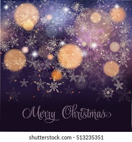 Christmas vector card