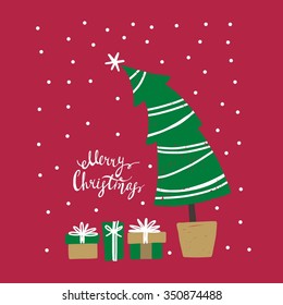 Christmas vector card design