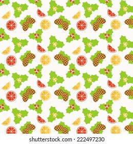 Christmas vector color pattern