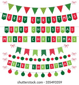 Christmas vector decoration set