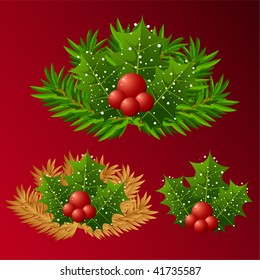 Christmas vector decorative ornament