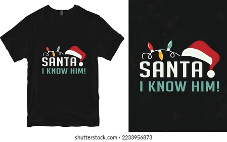Christmas vector design for banner, poster, background, and T-Shirt design with Printable file.