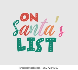 Christmas Vector Design ,Christmas Cutie, Christmas Design, Hand drawn lettering phrase isolated on white background, Calligraphy T-shirt design, EPS, Files for Cutting, bag, cups, card