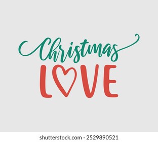 Christmas Vector Design ,Christmas Cutie, Christmas Design, Hand drawn lettering phrase isolated on white background, Calligraphy T-shirt design, EPS, Files for Cutting, bag, cups, card