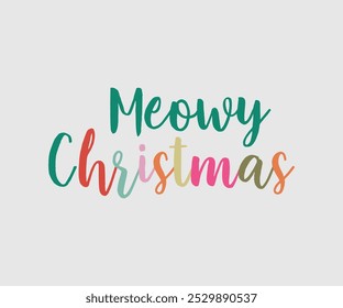 Christmas Vector Design ,Christmas Cutie, Christmas Design, Hand drawn lettering phrase isolated on white background, Calligraphy T-shirt design, EPS, Files for Cutting, bag, cups, card