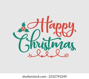 Christmas Vetor Design, Christmas Cutie, Christmas Design, Mão desenhada frase de lettering isolado no fundo branco, Caligrafia T-shirt design, EPS, Arquivos para corte, saco, copos, cartão