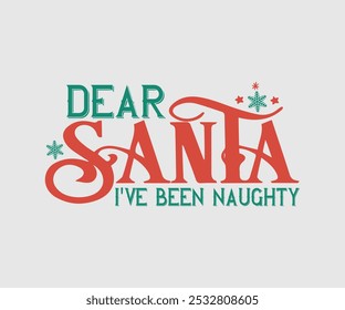 Christmas Vector Design ,Christmas Cutie, Christmas Design, Hand drawn lettering phrase isolated on white background, Calligraphy T-shirt design, EPS, Files for Cutting, bag, cups, card