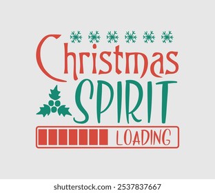 Christmas Vector Design ,Christmas Cutie, Christmas Design, Hand drawn lettering phrase isolated on white background, Calligraphy T-shirt design, EPS, Files for Cutting, bag, cups, card