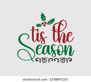 Christmas Vetor Design, Christmas Cutie, Christmas Design, Mão desenhada frase de lettering isolado no fundo branco, Caligrafia T-shirt design, EPS, Arquivos para corte, saco, copos, cartão