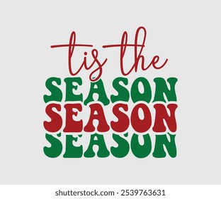 Christmas Vector Design ,Christmas Cutie, Christmas Design, Hand drawn lettering phrase isolated on white background, Calligraphy T-shirt design, EPS, Files for Cutting, bag, cups, card
