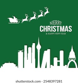 Christmas Vector Design New. Merry Christmas and Happy new year background.