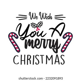 Christmas vector design. Christmas t-shirt design.