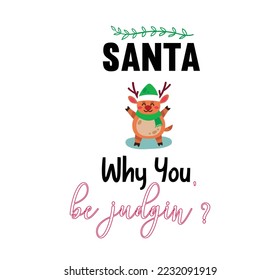 Diseño vectorial de Navidad. Diseño de camisetas de Navidad.