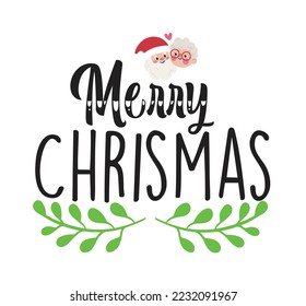 Diseño vectorial de Navidad. Diseño de camisetas de Navidad.