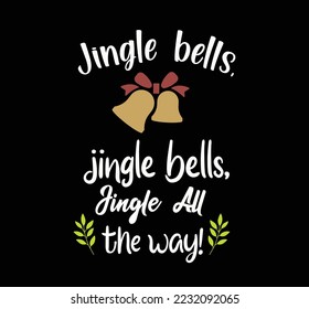 Christmas vector design. Christmas t-shirt design.