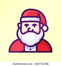 elemento vector de Navidad. Ilustración de caricatura de Navidad.