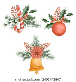 Christmas Vector Element Decoration Pack