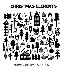 Christmas vector elements set