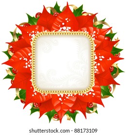 Christmas vector frame 12