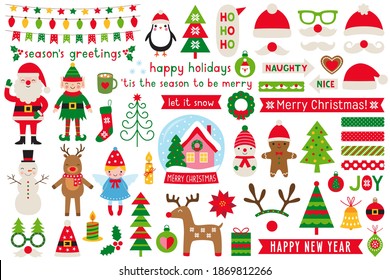 Christmas vector holiday design collection