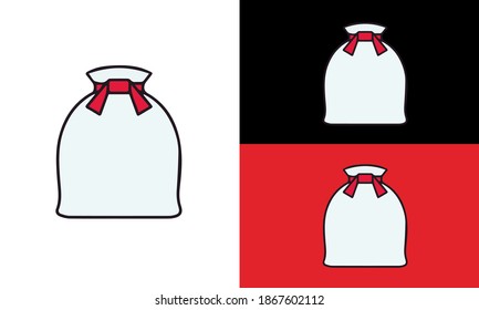 christmas vector icon color flat design eps