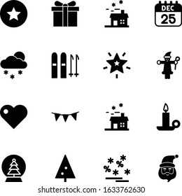 christmas vector icon set such as: card, deal, sky, love, 25th, people, athlete, snowglobe, green, globe, red, concept, heart, party, page, sale, faith, premium, calender, event, pennant, shop, flag