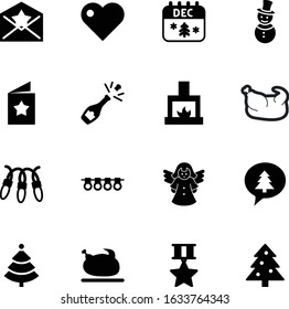 christmas vector icon set such as: sms, open, love, nose, reataurant, gold, post, calendar, paper, address, office, book, medal, travel, bottle, gray, porto, ribbon, festive, postcard, premium