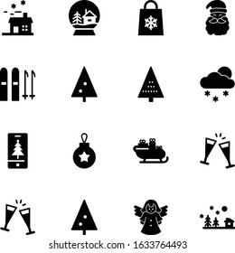 Christmas Vector Icon Set Such As: Card, Scene, Hand, Peace, Mountain, Time, Home, Set, Alpine, Man, Snowflake, Athlete, Sketch, Snowglobe, City, Skier, Beard, Skis, Village, Guardian, Infographic