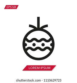 christmas vector icon symbol