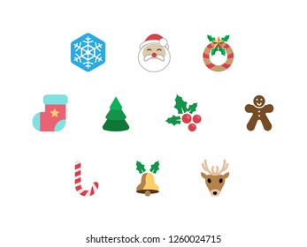 Christmas vector icons 