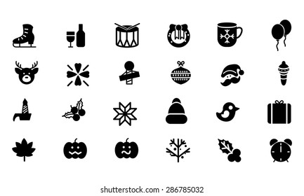 Christmas Vector Icons 4 