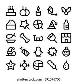 Christmas Vector Icons 4
