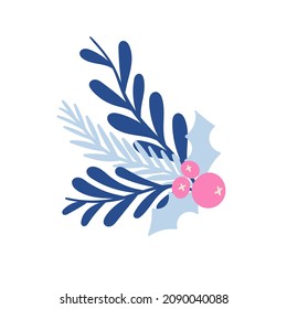 Christmas vector icons new year decoration illustration of xmas christians 