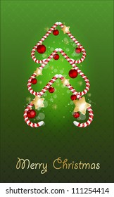 Christmas vector illustration.
