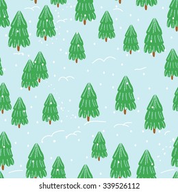 Christmas vector illustration. 